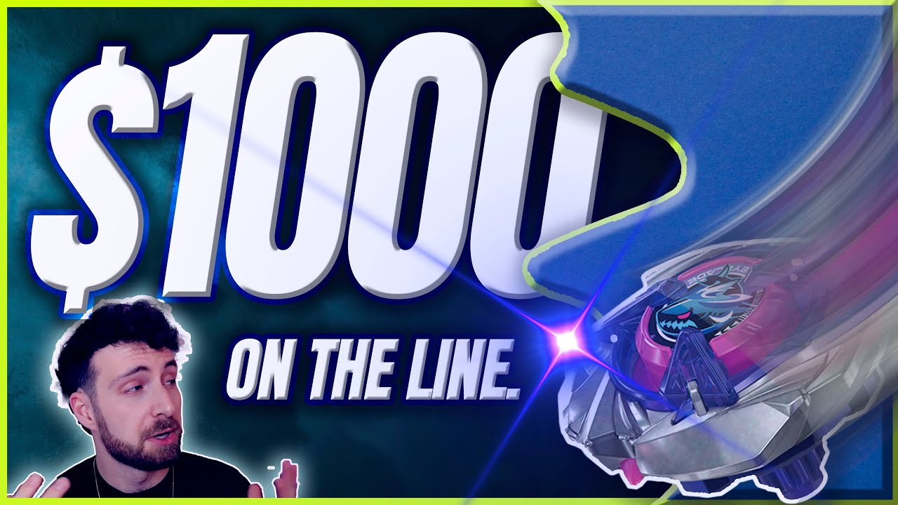 Я принял участие в турнире BEYBLADE с призовым фондом $1000 с SECRET SHARK.
