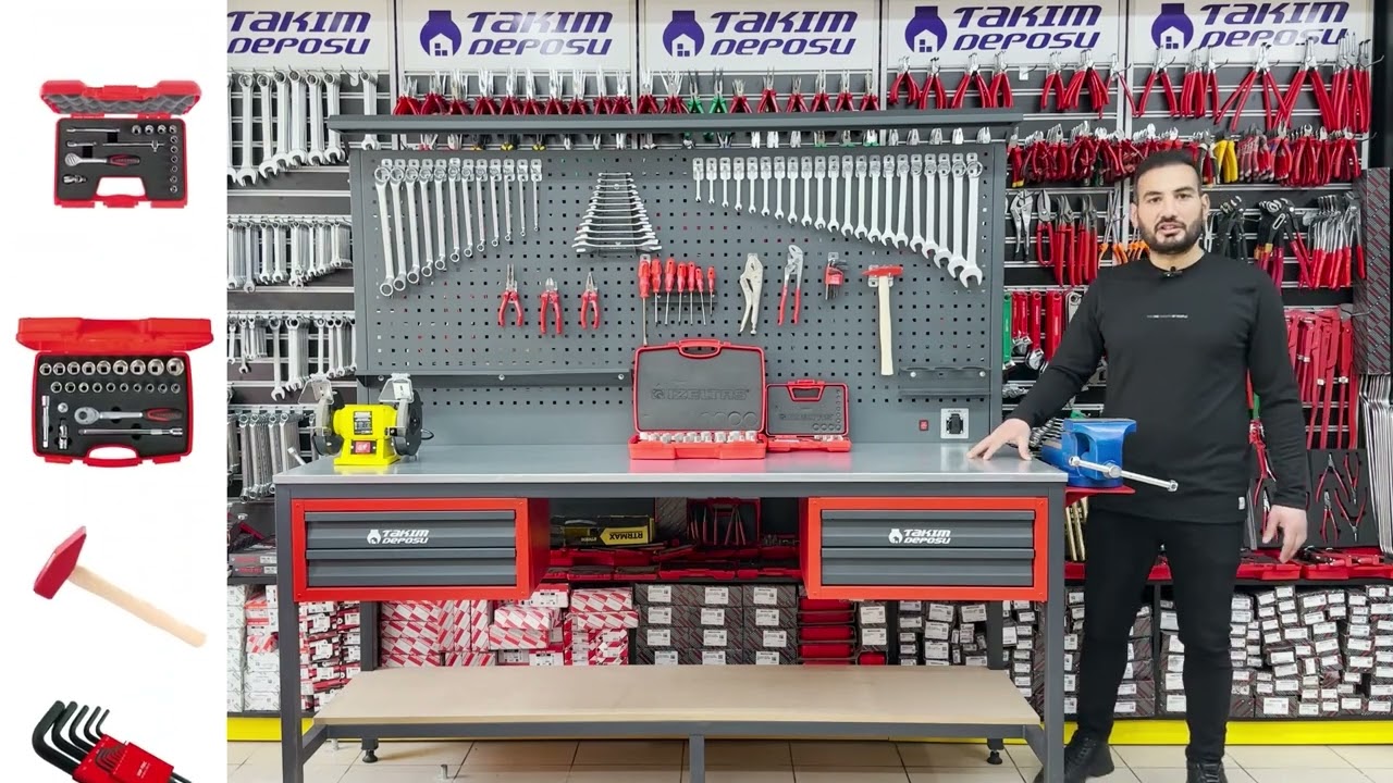 izeltaş Dolu Takım Tezgahı - El Aletleri