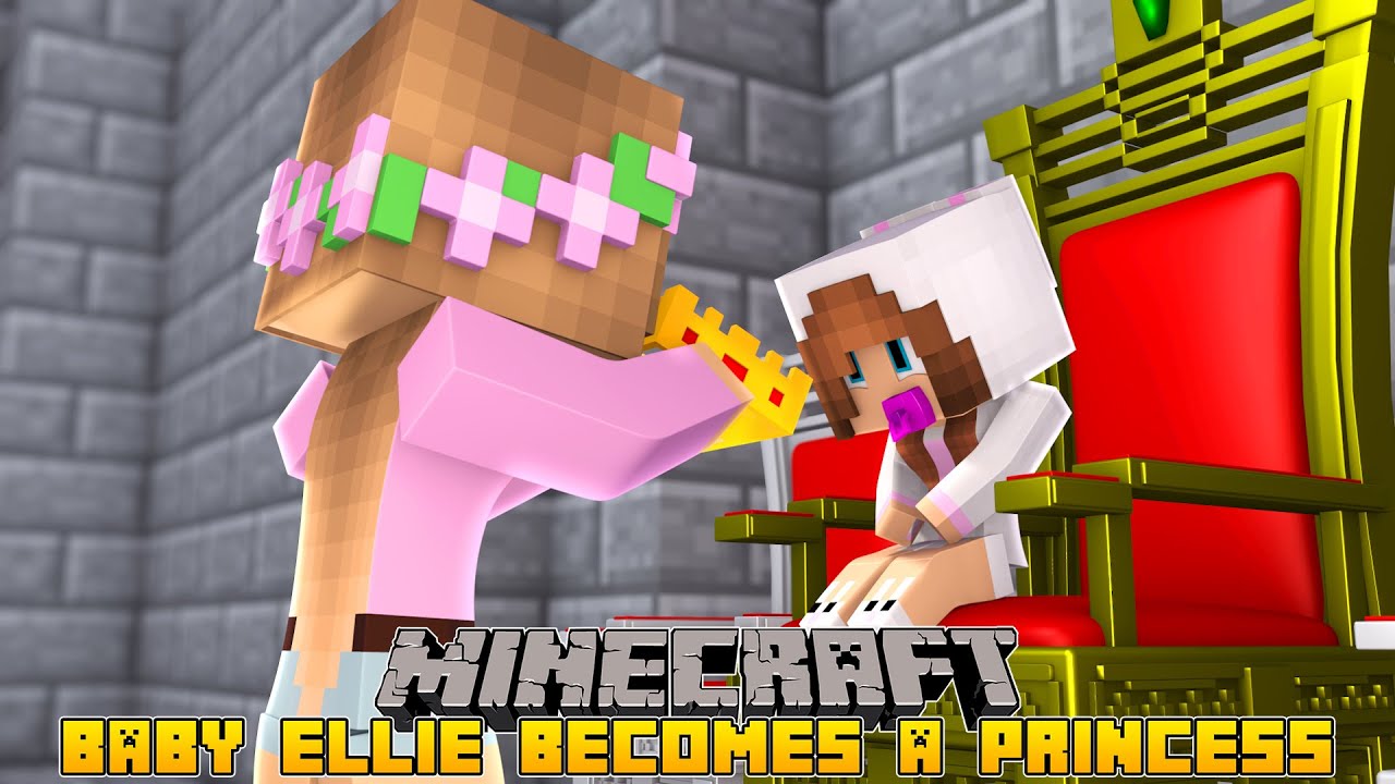 Minecraft - Приключения маленькой Келли: МАЛЫШКА ЭЛЛИ СТАНОВИТСЯ ПРИНЦЕССОЙ!