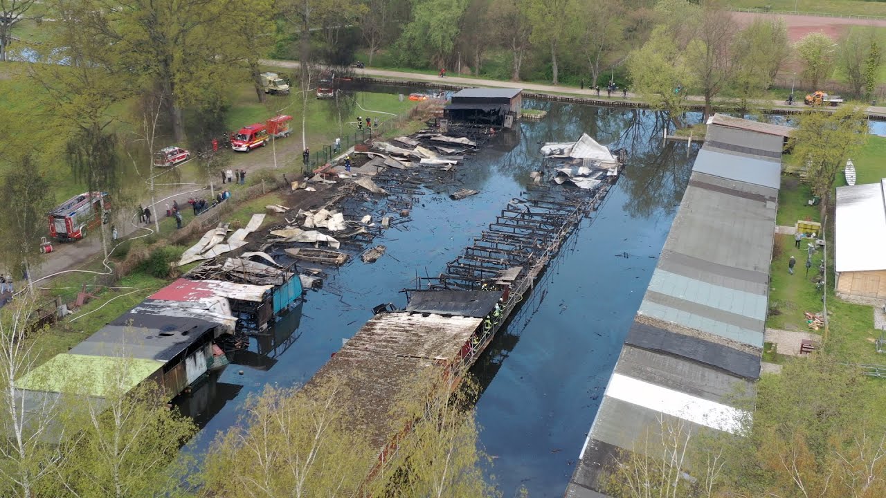 Bootsschuppen Neubrandenburg - Aktueller Stand