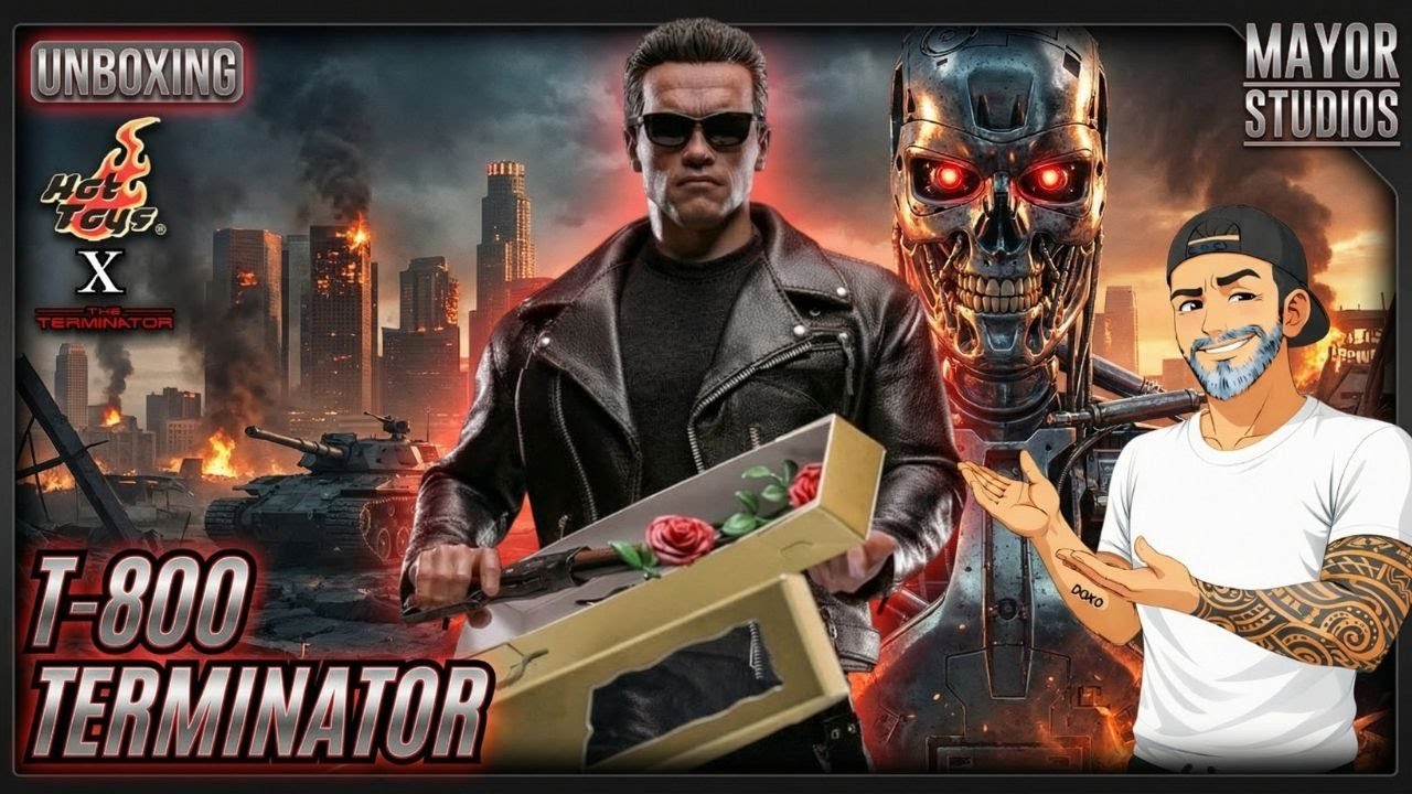 T-800 2.0 1/6 (Terminator) by Hot Toys 🔥 Unboxing y Review