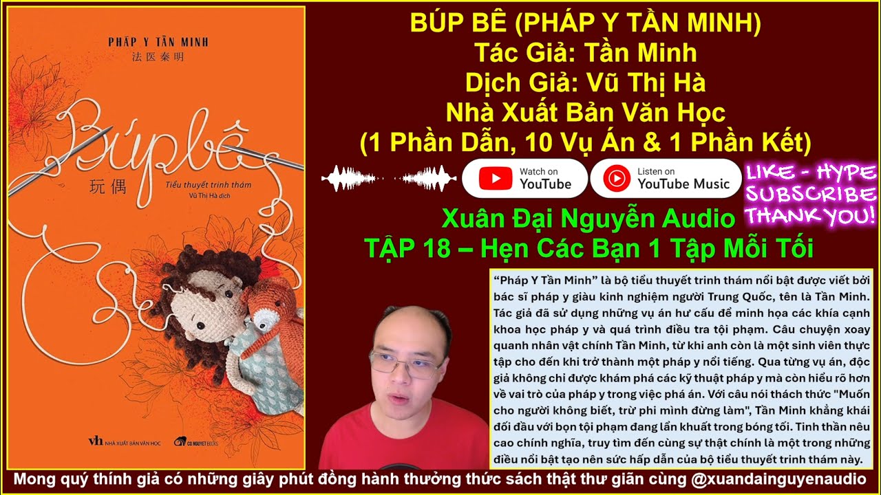 Búp Bê_Pháp Y Tần Minh | Tập 18 | Xuan Dai Nguyen Audio