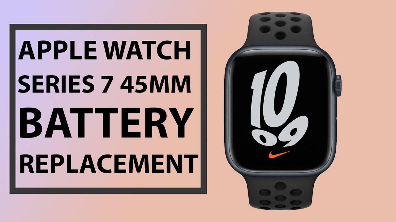 Замена сломанной батареи Apple Watch Series 7 45 мм с GPS | Руководство по ремонту