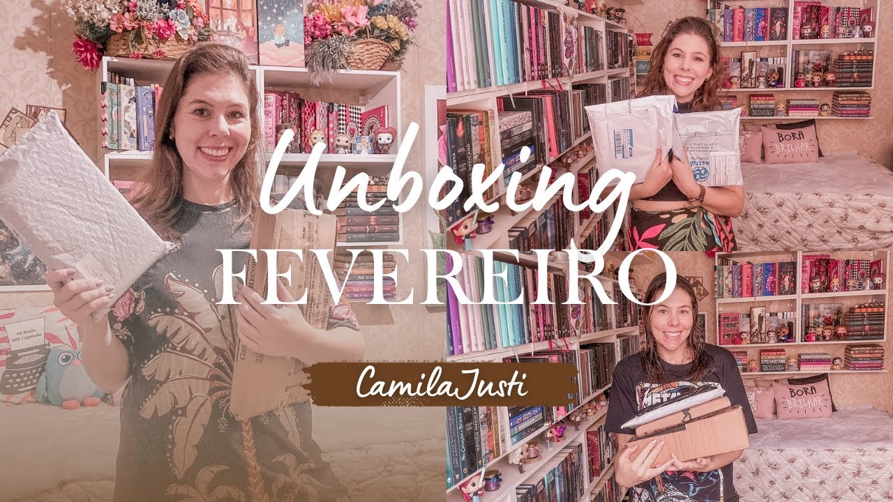 Unboxing e BookHaul de FEVEREIRO 2026 | Recebidos de Editora e Box de Beleza 
