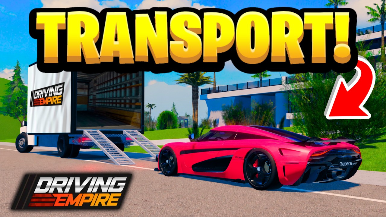 Перевозим 12 НОВЫХ суперкаров в наш ОСОБНЯК в Driving Empire!
