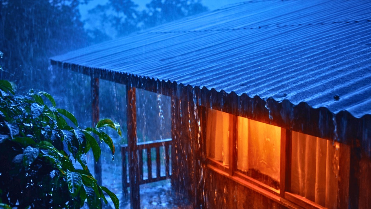 Thunder and Rain Sounds for Deep Sleeping and Stress Relief | Heavy Rain Sounds for Perfect Sleep