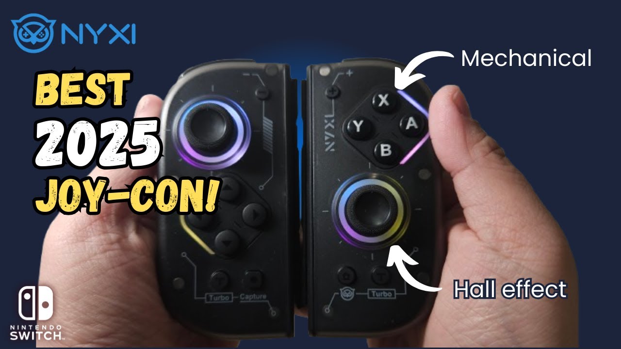 NYXI Hyperion 2 Review: The New Best Joy-Con for 2025!