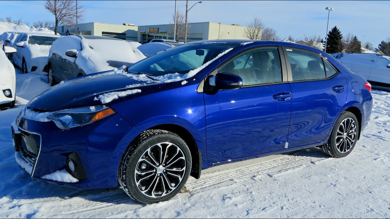 Обзор Toyota Corolla S Premium 2014 года, запуск и осмотр