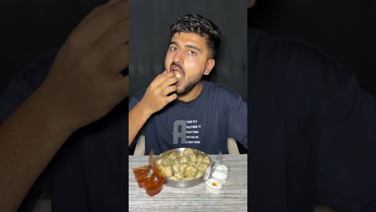 30 MOMO 🥟 Challenge 🔥 #shortsvideo #foodchallenge