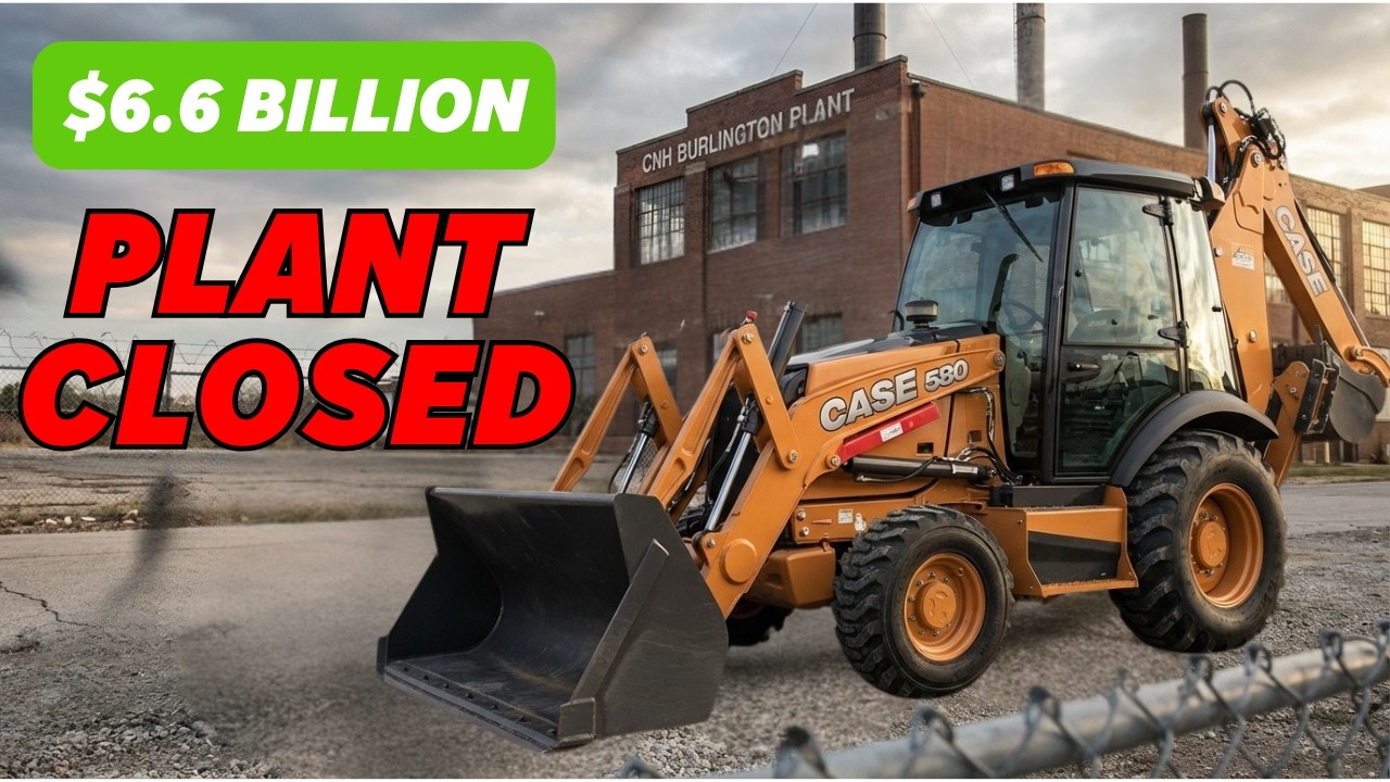 More Corporate TRACTOR Greed - $6.6 Billion in Profit. They're Closing This Plant to Save 1%.