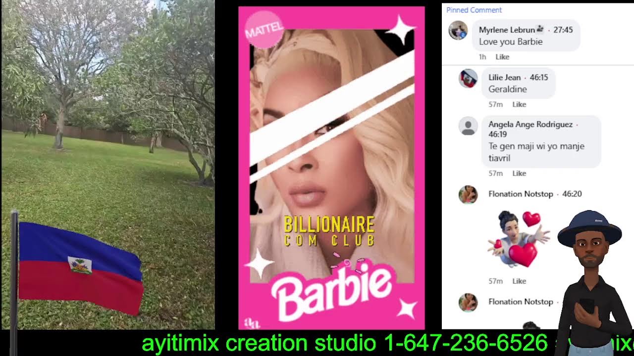 Nerline vinn montre pèp la nouvo mansion li