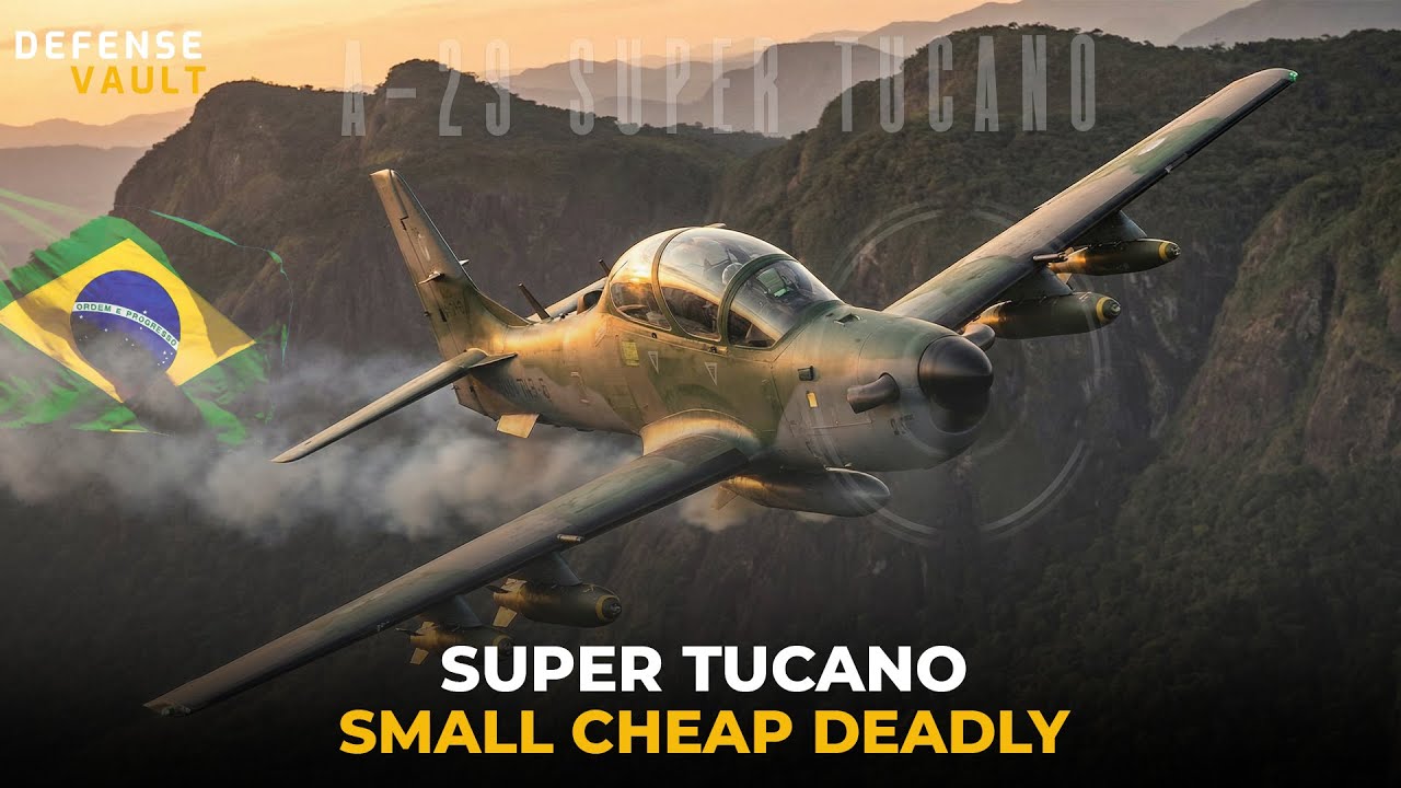 The A-29 Super Tucano Proves You Don't Need Expensive Jets