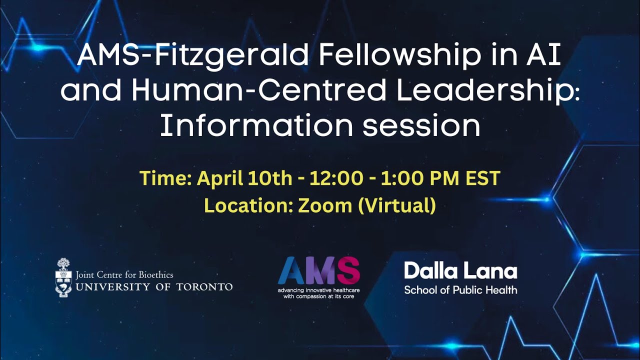AMS-Fitzgerald Fellowship Info Session 2024