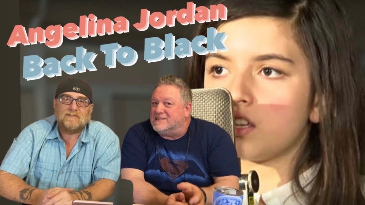ANGELINA JORDAN - BACK TO BLACK - D & D PLAYERS REACT - (REACTION, RATE, REVIEW)
