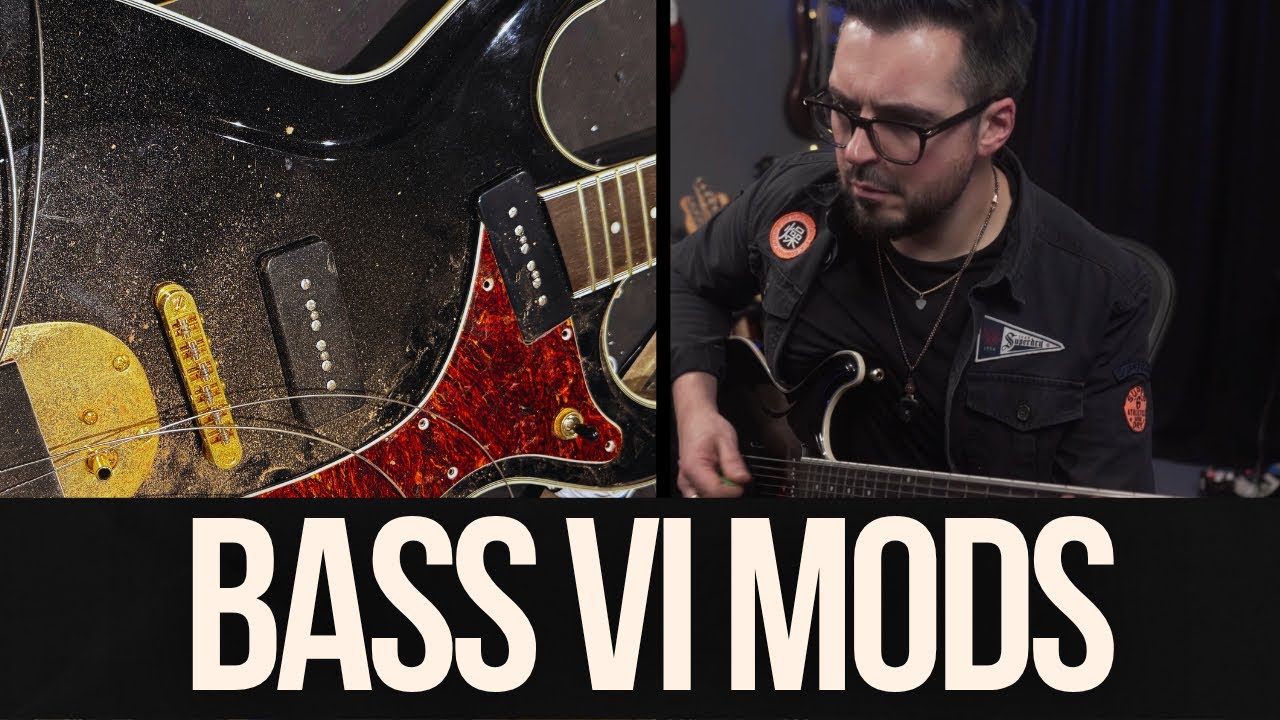 Эти модификации превратили мою бас-гитару Bass VI в настоящий винтажный инструмент.