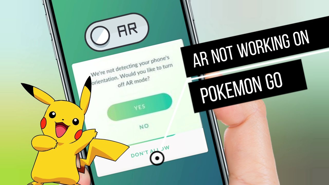 How to Fix AR Camera Not Working Error on Pok&eacute;mon Go