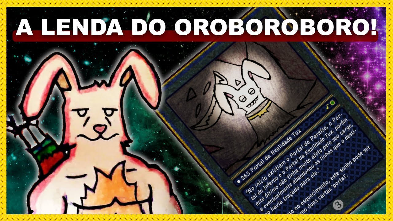 🐰🥕 A História do Oroboroboro! - O Protetor dos Vitors, Victors e Tux!