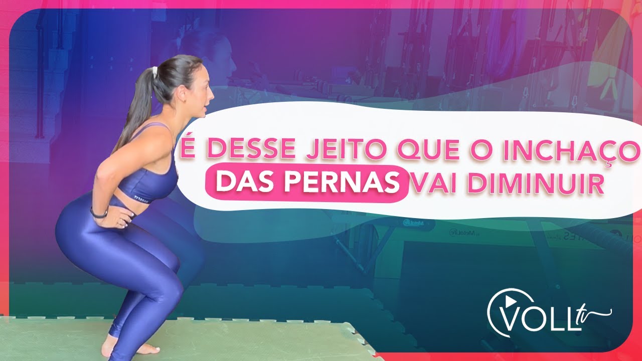 3 exercícios para diminuir o inchaço das pernas e pés SEM DOR