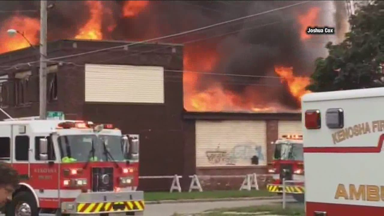 Fire at vacant building in Kenosha deemed suspicious