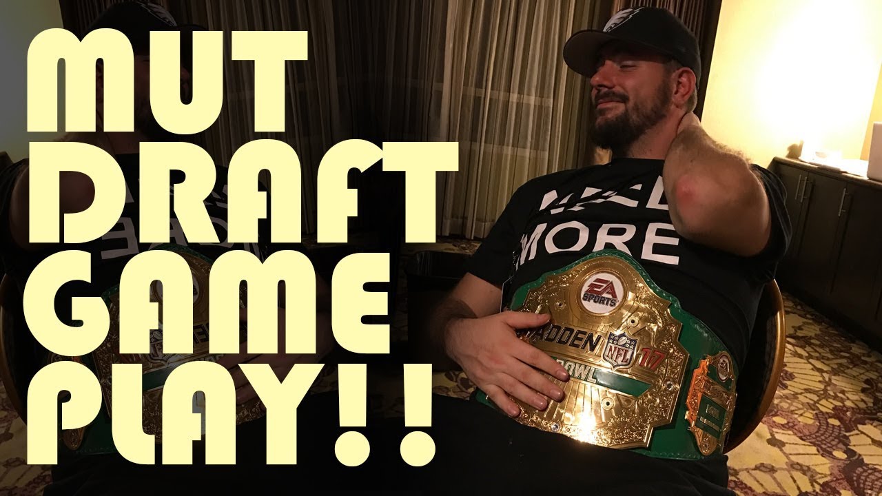 Madden 19 - MUT DRAFT GAMEPLAY