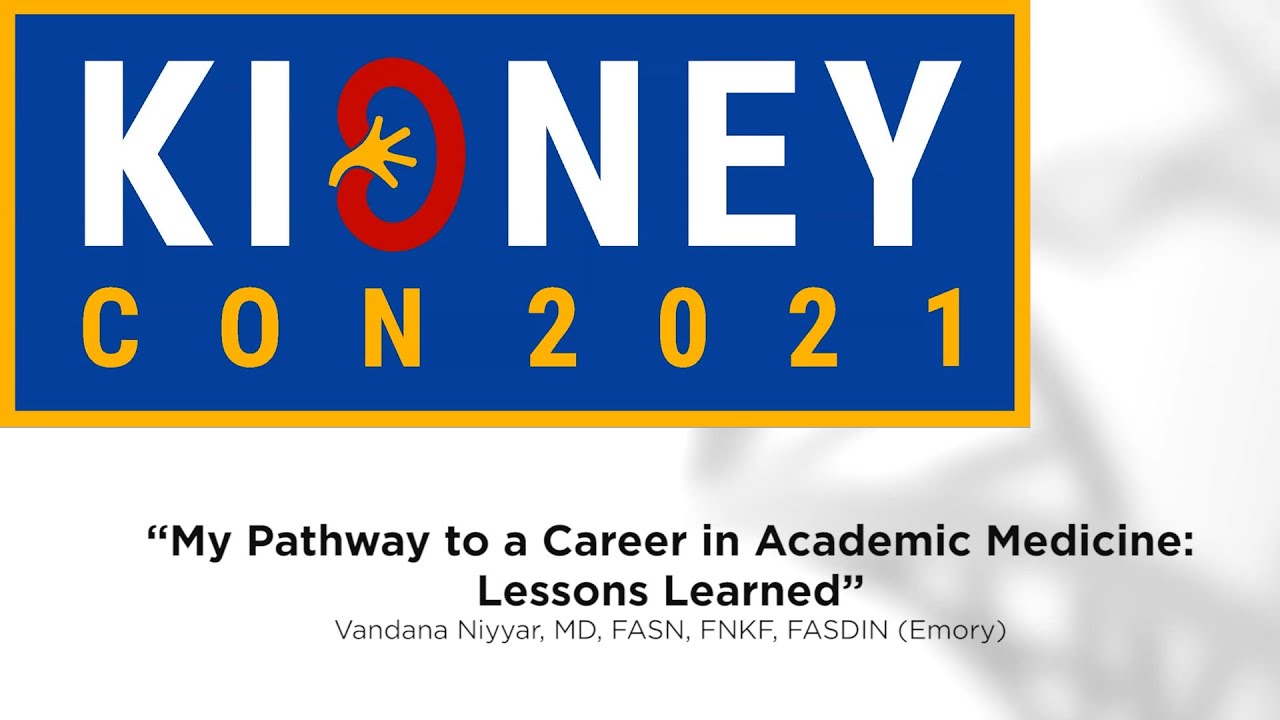 &ldquo;My Pathway to a Career in Academic Medicine: Lessons Learned&rdquo;