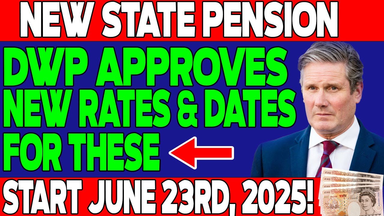 State Pension Changes Revealed: New Rates and Dates Start June 23rd, 2025!