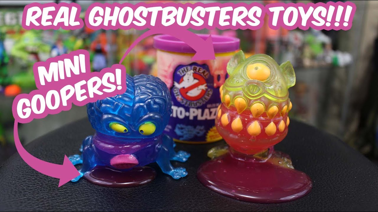 Real Ghostbusters Mini Goopers Unboxing + Review! (RETRO REVIEW)