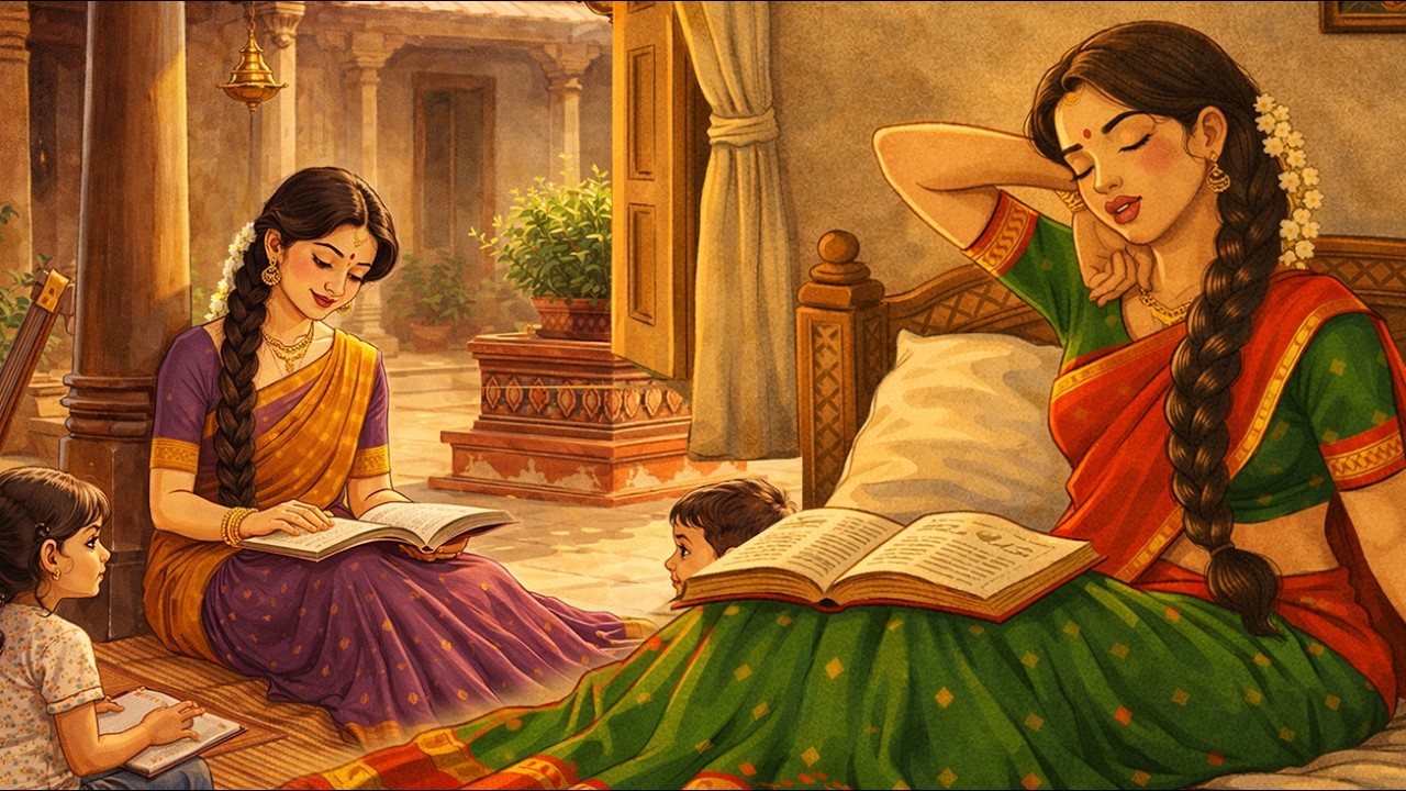 Peaceful Village Morning Routine | Old South Indian Manduva House Life|Tiny Tunes World