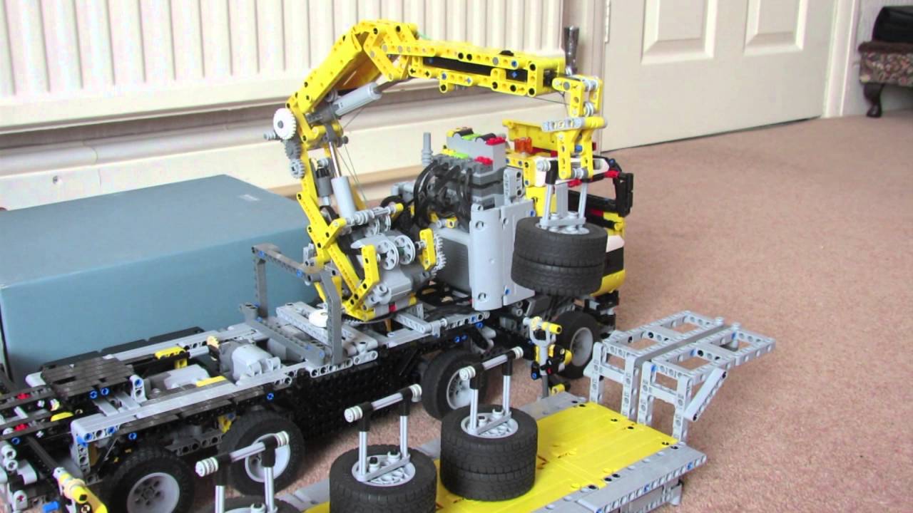 Lego 8258 Truck (Modified - Full RC)
