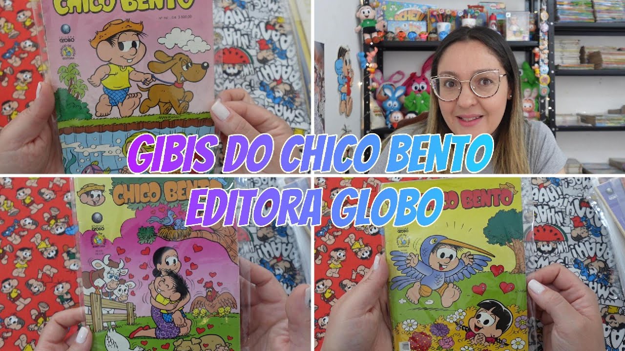GIBIS DO CHICO BENTO EDITORA GLOBO