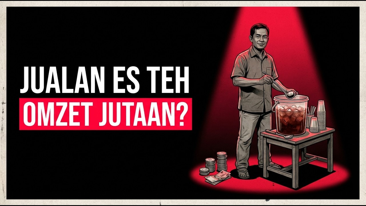 Jualan Es Teh Pinggir Jalan tapi Omzet 15 Juta Sebulan? Mari Bongkar Rahasianya!