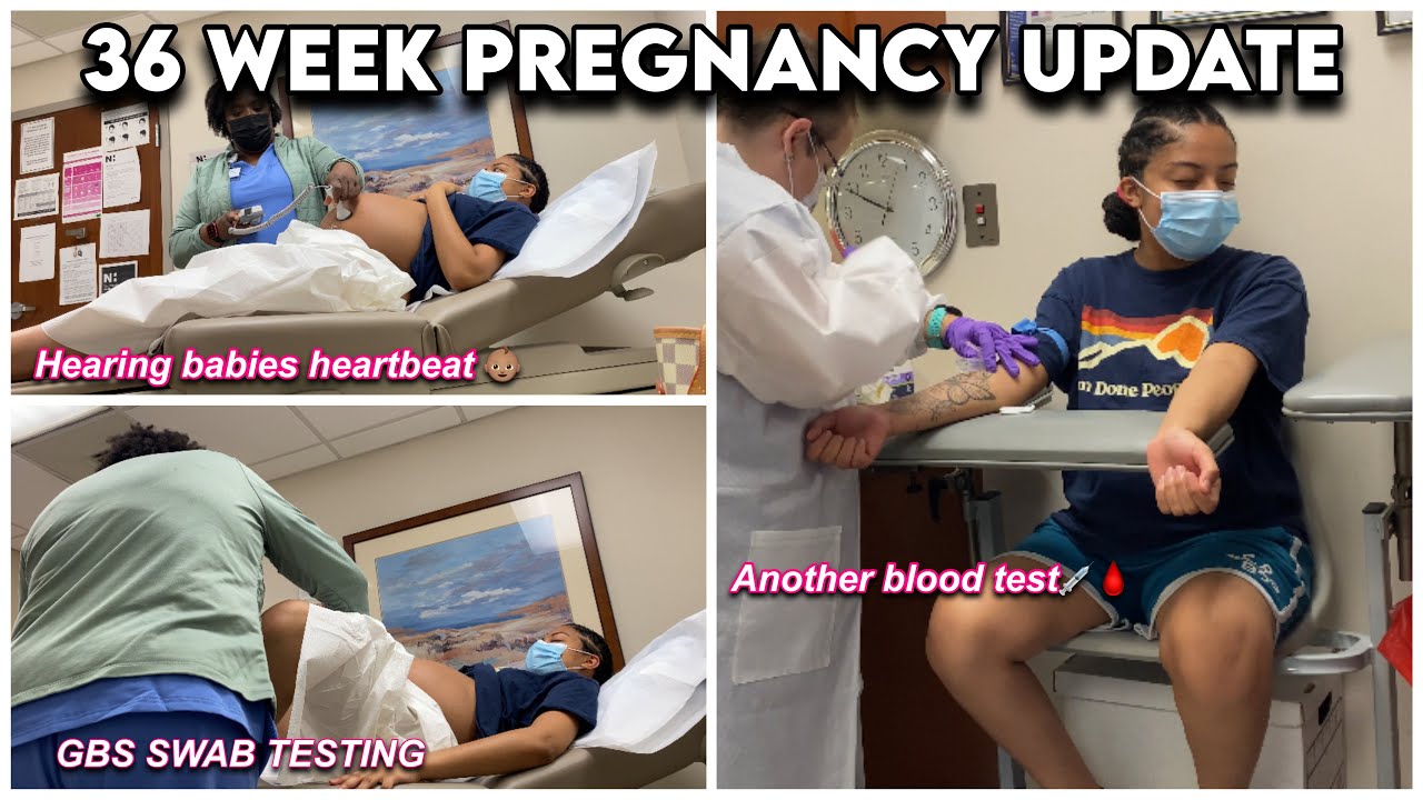 TEEN MOM| 36 WEEKS PREGNANT + COME TO MY APPOINTMENT WITH ME VLOG