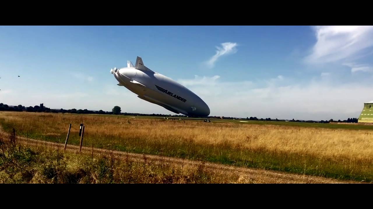 Airlander CRASH With Explosion - A Movie By Not Michael Bay