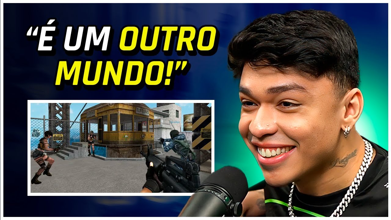 PANCADA FALA PORQUE TROCOU O CROSSFIRE PELO VALORANT