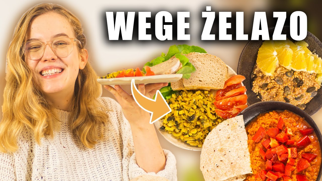 Wegańskie przepisy bogate w ŻELAZO (nie miej niedoborów)