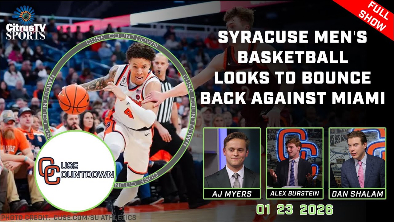 'Cuse Countdown | Miami Men's Basketball | January 23rd, 2026