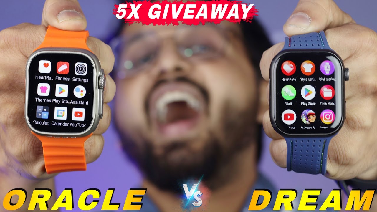 Fire Boltt Oracle Vs Fire Boltt Dream || Any Changes? GIVEAWAY⚡️Which One Is better? Should You Buy?