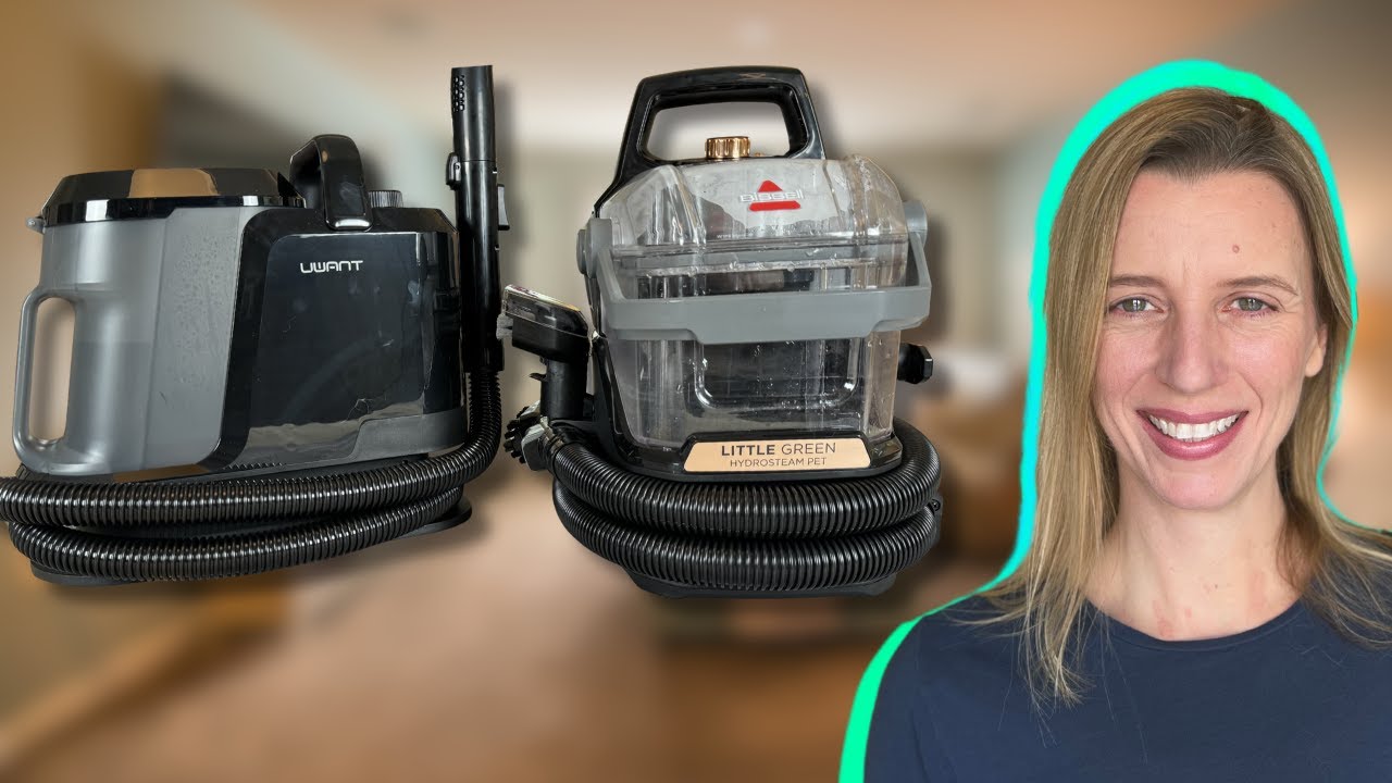 Лучший портативный пароочиститель для ковров? uwant Y100 против BISSELL HydroSteam Pro