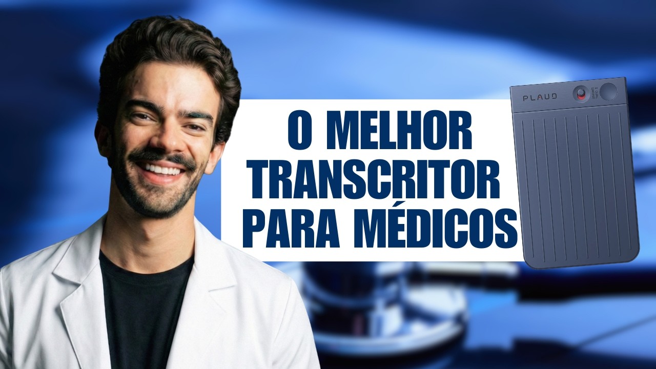 O MELHOR Transcritor para Médicos? Testando PLAUD na vida real