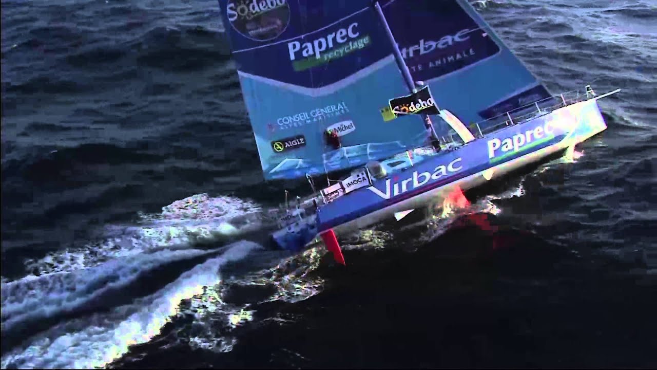 Armel Le Cleac'h closes in on leader - Vendee Globe