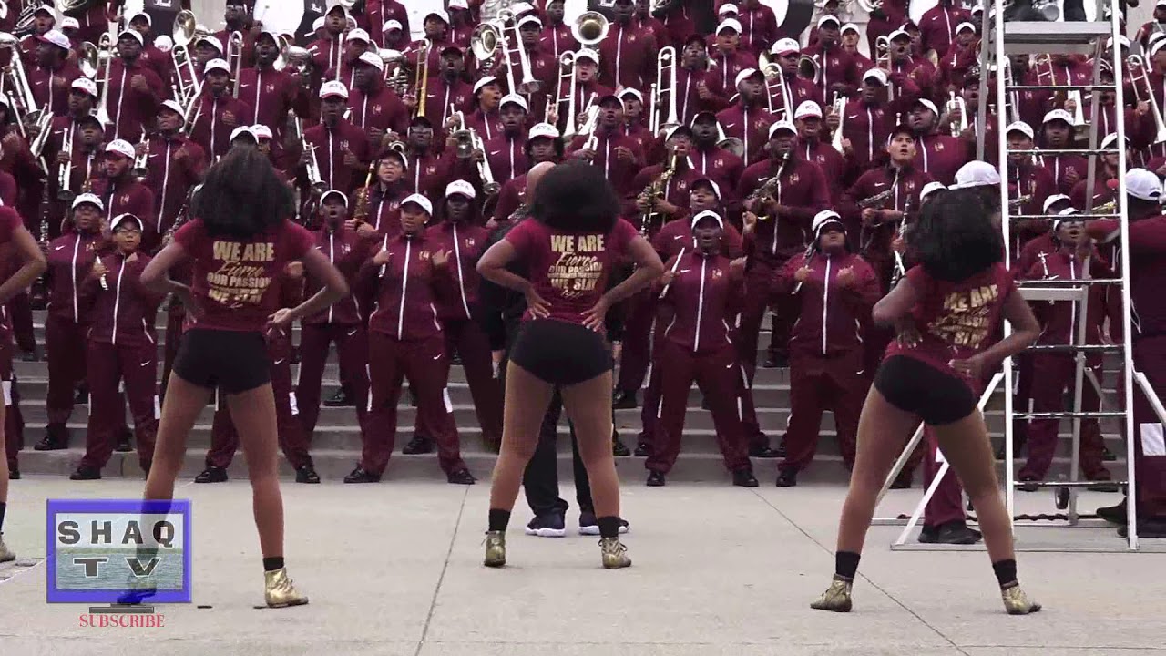 Bethune Cookman Wildcats Marching Band - Doing Da Butt @ Circle City Classic Pep Rally