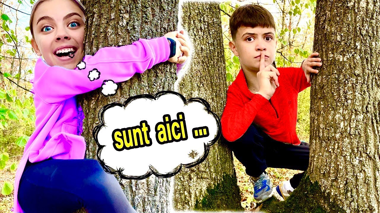 🙈V-AȚI ASCUNSELEA în PĂDURE😱