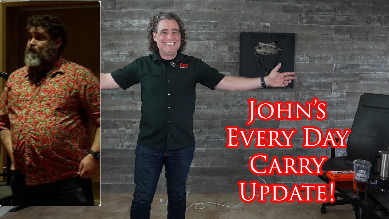 What Changed About My Concealed Carry When I lost 80 Pounds? (John EDC Update 2025)
