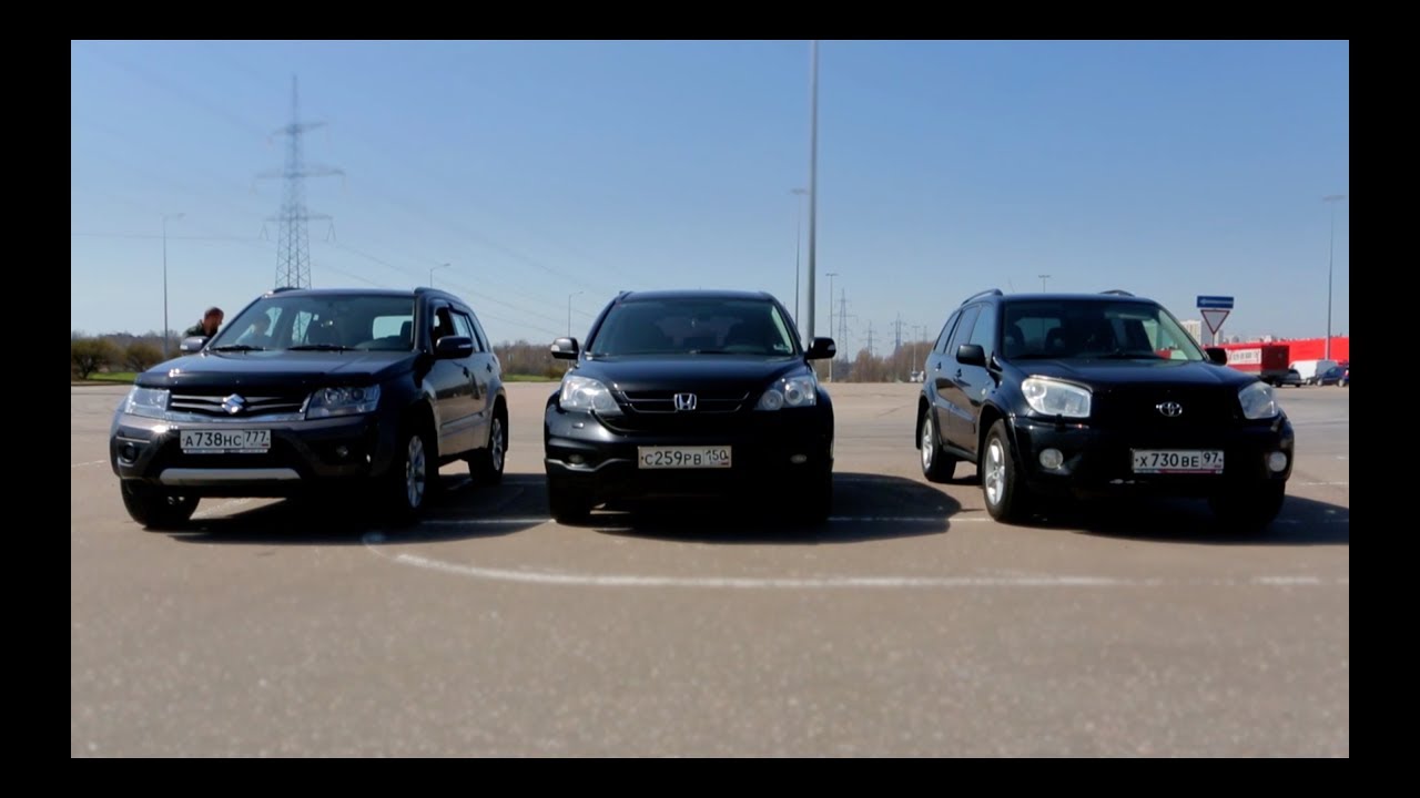 ТОП 3 Японских кроссоверов с пробегом за 800 тыс. руб.