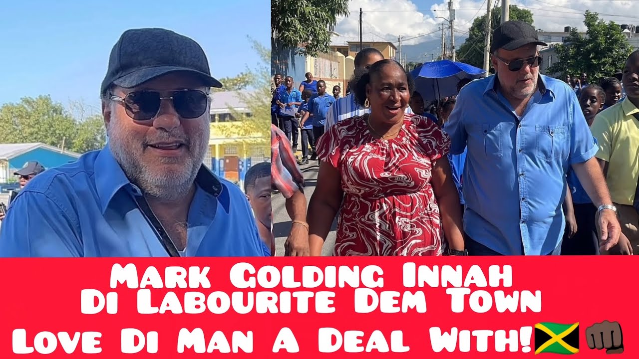 Mark Golding Walking The Labourites  Zone ( Denham Town)🇯🇲👊🏿