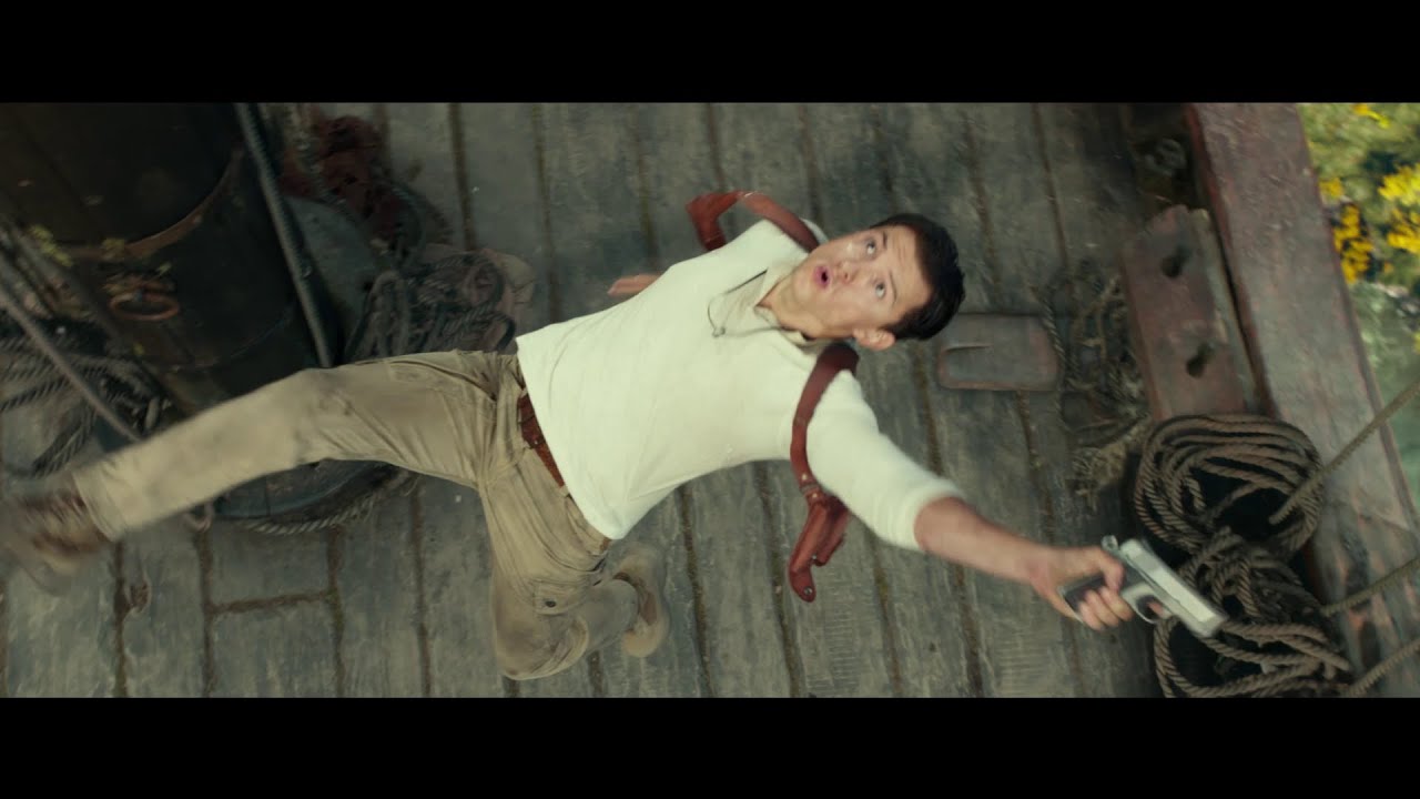 NEATRASTAS / Uncharted (2022) veiksmo ir nuotykių filmo anonsas