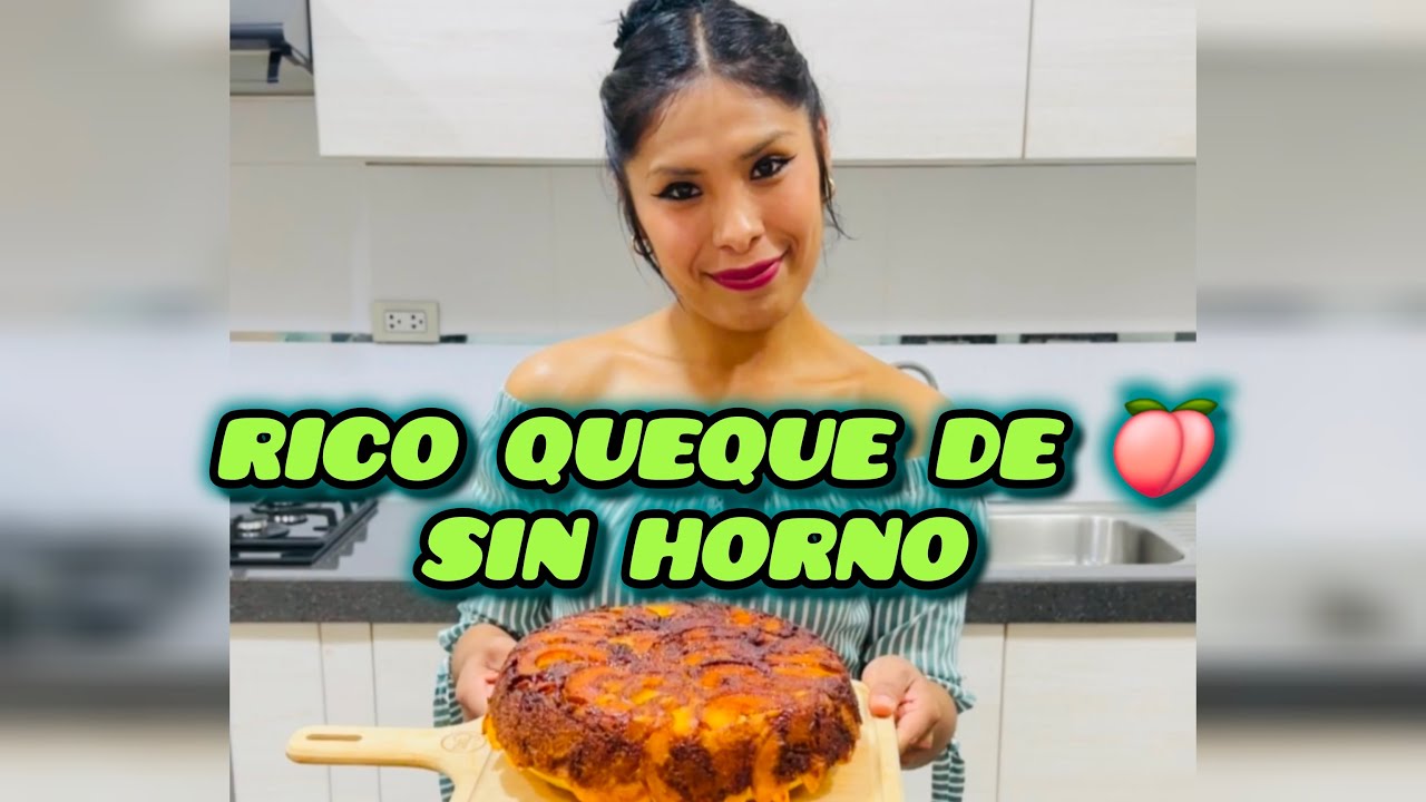 RICO Queque de 🍑 SIN Horno