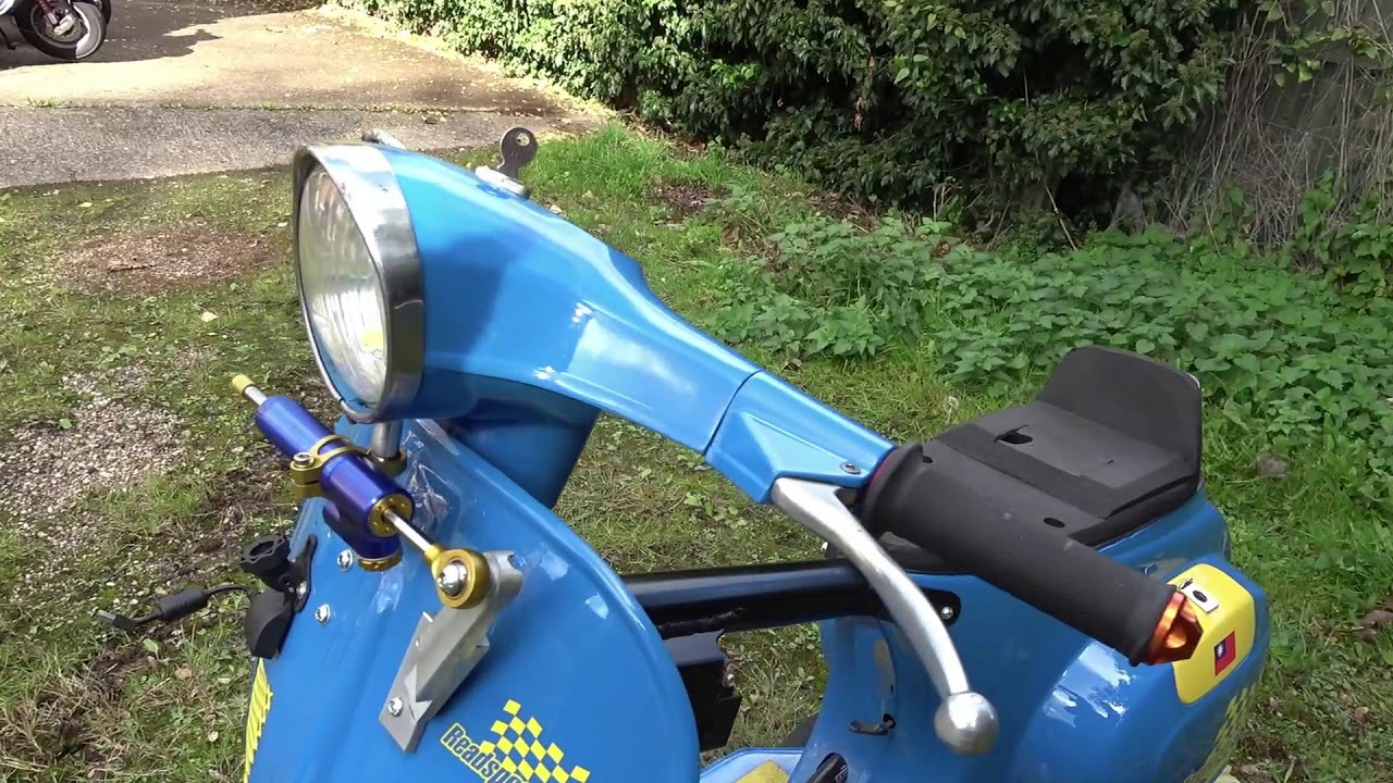 SLUK | Jerome talks us through his 50bhp Readspeed Vespa Smallframe