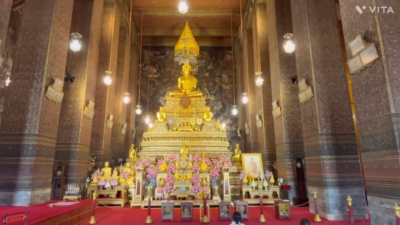 🇹🇭Wat Pho Reclining Buddha Temple Bangkok Thailand, #watpho #buddhatemple #bangkok #thailand