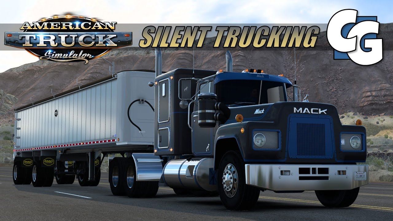 Silent Trucking - 2-stroke Detroit Diesel POWER (12v71T) - ATS (No Commentary)
